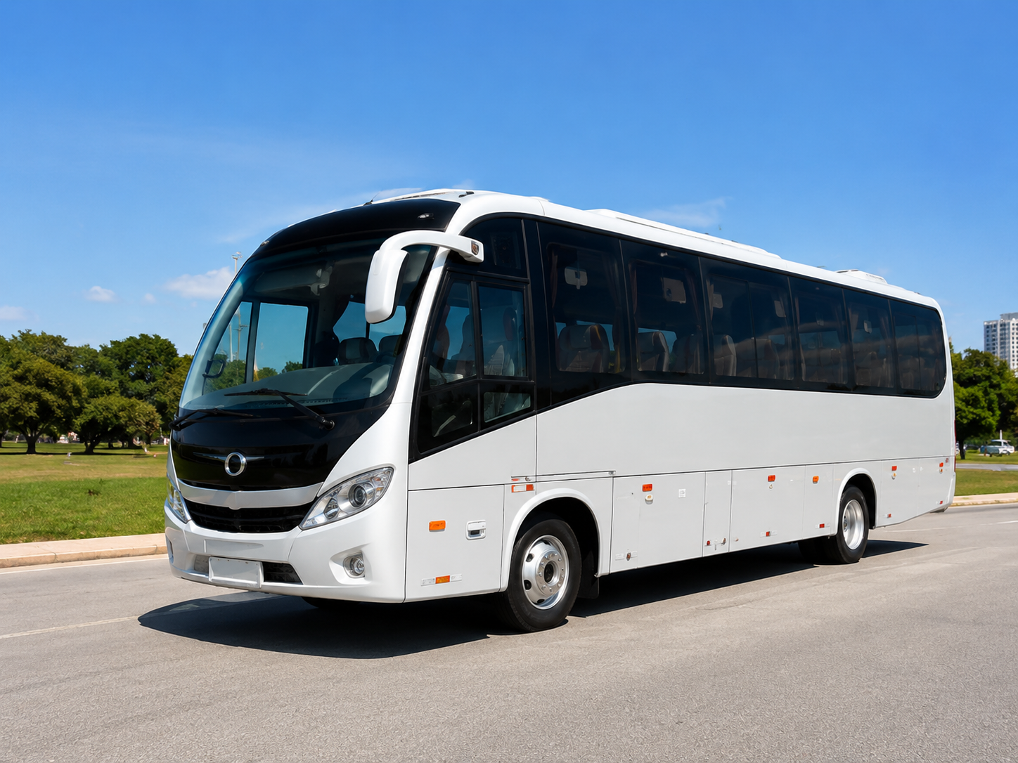 Micro-ônibus da BSB Vans em Brasília
