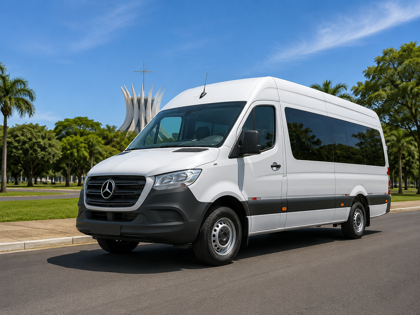 Van para pequenos grupos da BSB Vans em Brasília
